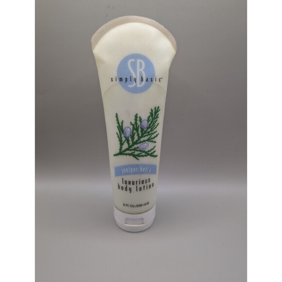 Vintage Simply Basic Juniper Berry Lotion 8oz New Old Stock - Picture 1 of 3